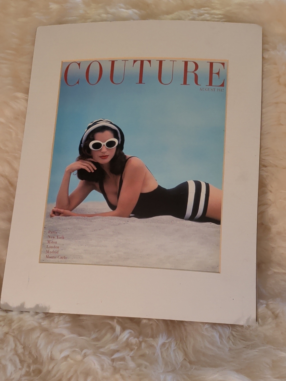 1947 Couture Poster.